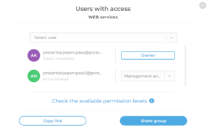 Password Manager - zero trust strategy - user management