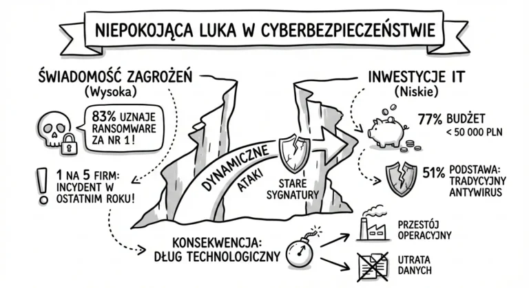 Cyberbezpieczeństwo Trendy 2026 - luka w cyberbezpieczeństwie