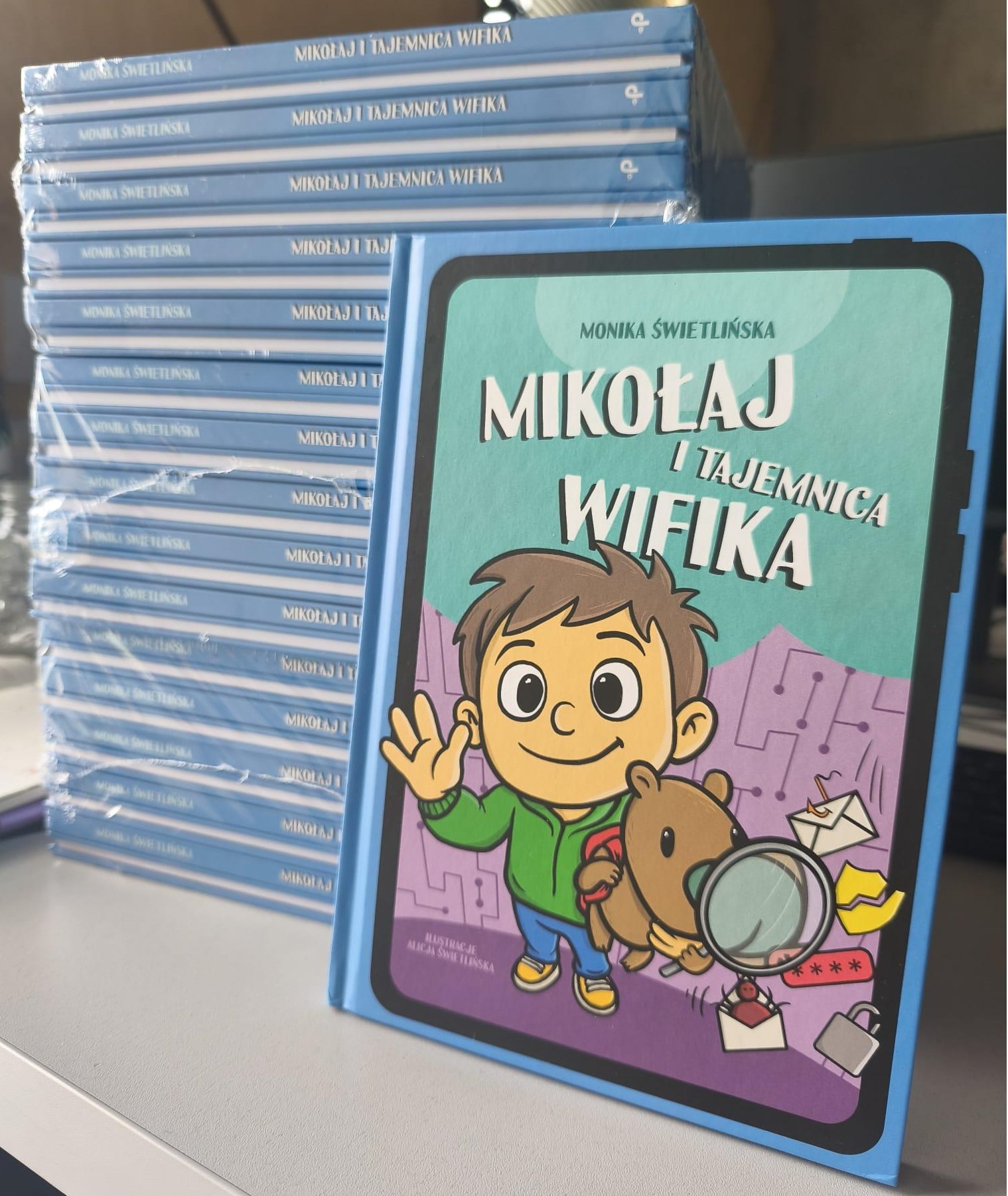 książka dla dzieci bezpieczeństwo w sieci